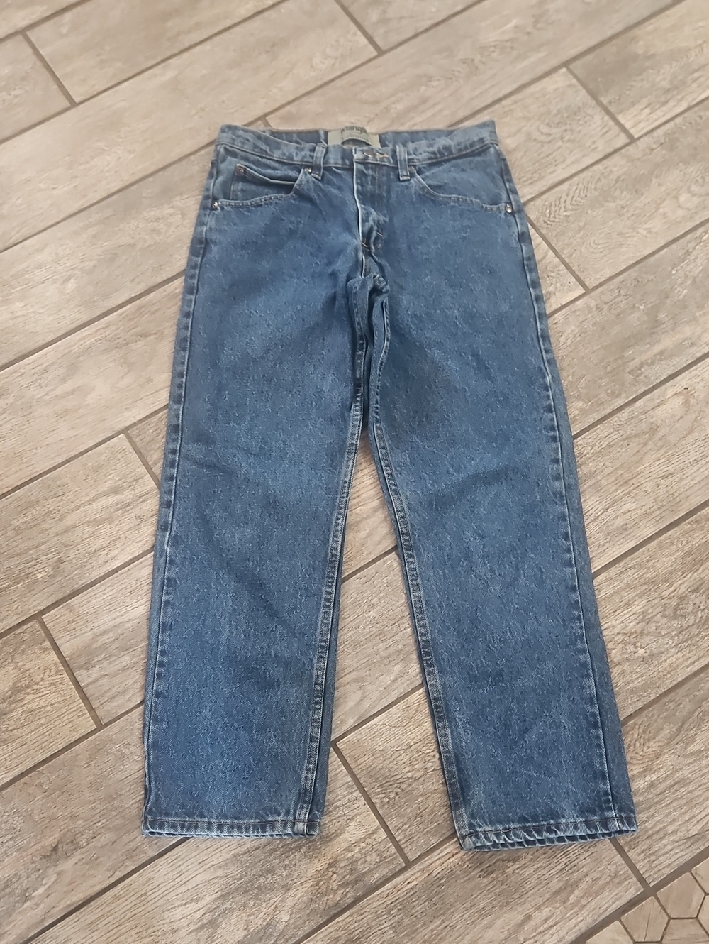 Classic Wrangler Men's Straight-Leg Jeans 30 X 29